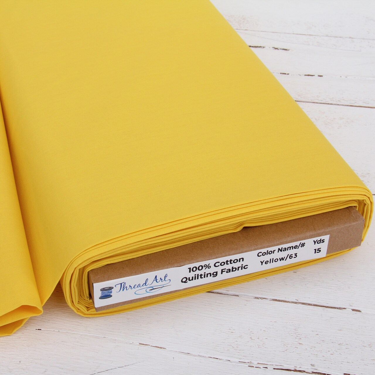 ThreadArt Premium Cotton Quilting Fabric - 44" Width - 100% Cotton - Quilting, Sewing, Crafts - 30 Colors Available - By the Yard, 3 Yard Cuts, or 10 Yard Cuts